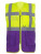 YK801 Multi-Functional Executive Waistcoat - YK801_Hi-Vis-Yellow_Purple - variant Ls 1000193521