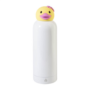 ZooSip izolovaná fľaša pre deti, krava — white, žltá