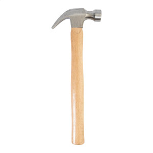 Strike tesárske kladivo s drevenou násadou — natural, silver