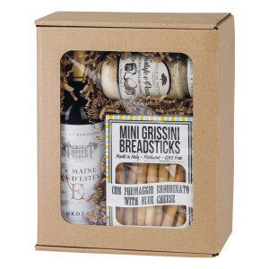 TRUFA. Dárkový set s francouzským vínem — přírodná