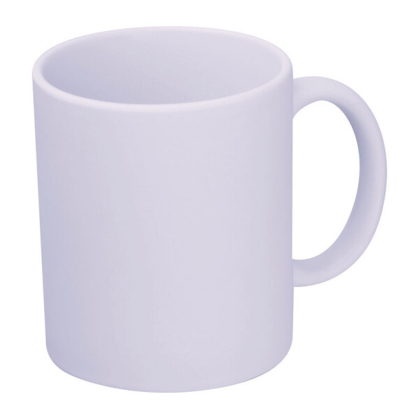 Matný keramický sublimační hrnek, 330 ml