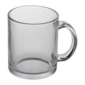 Sublimační skleněný hrnek, 350 ml — transparentná 17,8 x 5,9 x 2,8 cm