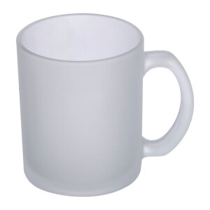 Sublimační pískovaný hrnek, 350 ml — transparentná 17,8 x 5,9 x 2,8 cm