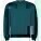 Clasica unisex svetr s výstřihem crewneck 280 g/m² — modrá petrolejová XS