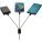 Nabíjecí kabel Alphecca z recyklovaného hliníku a RPET, 5 v 1 - 12449290_E2 - variant PF 12449290