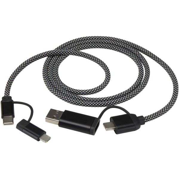 SMART 65 W, 100 cm, magnetický nabíjecí kabel 5 v 1 s certifikací RCS