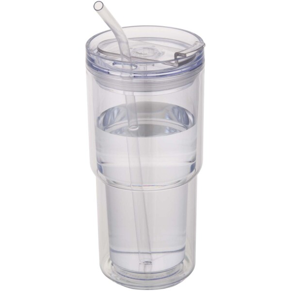 Plastový hrnek Archer o objemu 480 ml s dvojitou stěnou