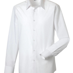 Z924 Men`s Long Sleeve Polycotton Tailored Poplin Shirt - Reklamnepredmety