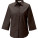 Z946F Ladies´ 3/4 Sleeve Fitted Shirt - Z946F-Chocolate - variant Ls 1000202330