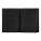 Card holder with flap and money pocket Grid Black - HLG632A_O-1 - variant Ps HLG632A