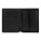 Card holder with flap and money pocket Grid Black - HLG632A_O2-1 - variant Ps HLG632A