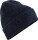 Pletená čepice "Wool Blend" B 388 — modrá námořnická onesize