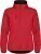 Dámská 3-vrstvá softshellová bunda - Classic Softshell Jkt W — červená XS
