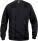 Unisex mikina Basic Roundneck — černá XS