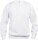 Unisex mikina Basic Roundneck — bílá XS