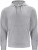 Unisex mikina s kapucí Basic Hoody — šedá melír XS