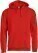 Unisex mikina s kapucí Basic Hoody — červená XS