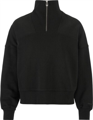 Dámská mikina s 1/4 zipem Frequent Hz Sweatshirt W — černá XS