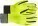 Tréninkové rukavice „2 v 1“ Essence Hybrid Glove — stříbrná, fluorescenční žlutá 6/XXS