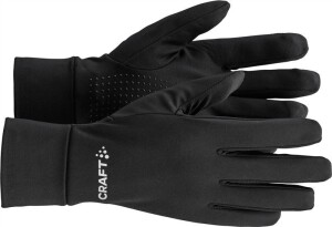 Tréninkové rukavice Essence Glove — černá 6/XXS
