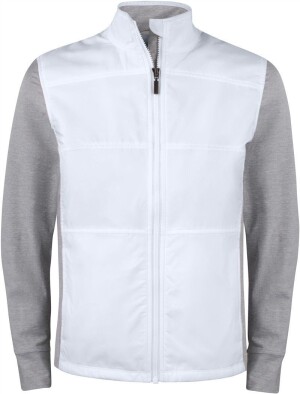 Pánská hybridní strečová bunda Stealth Jacket Men — bílá S