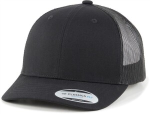 6 panelová Trucker kšiltovka "Two-Tone" 6606NU — černá onesize