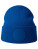 Wind-S Circular Patch Beanie — modrá královská One Size