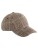 Wool Blend Check Cap — hnedá světlá One Size