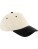 Contrast Peak Corduroy Cap — černá One Size