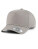 YP Classics Retro Cotton Blend 5-Panel Snapback Cap with Braided Rope — šedá One Size