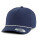 YP Classics 5-Panel Snapback Cap with Perforations and Braided Rope — modrá námořnická One Size