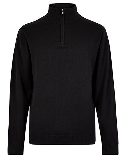 Svetr regular fit se 1/4 zipem