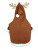 Dog Reindeer Hoodie — bílá, hnědá, přírodná XS