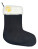 Dog Christmas Stocking - Booty Shape — bílá, černá One Size