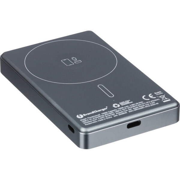 Brandcharger powerbanka 10 000 mAh z recyklovaného materiálu