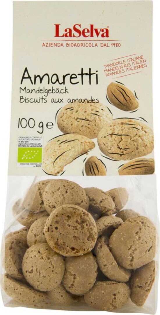 BIO Amaretti mandlové sušenky