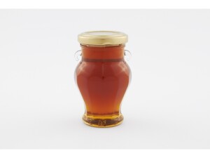 ŘECKA AMFORA 130 g (Akátový med) — transparentná