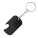 HANDY kovový přívěsek s otvírákem — černá 45 x 30 x 3 mm