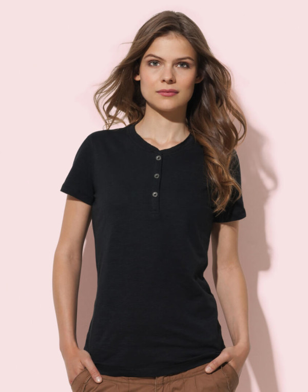 Dámske tričko Sharon Henley T-shirt