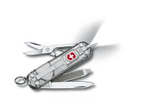 Victorinox 0.6226.T7 Signature Lite Silvertech vreckový nôž - Reklamnepredmety