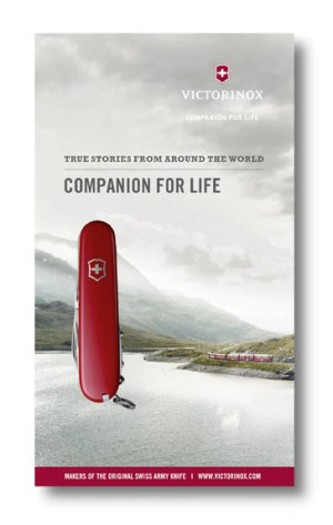 Victorinox 9.6037 brožura se skutečnými příběhy - Reklamnepredmety