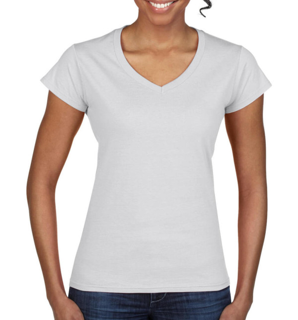 Dámské tričko Softstyle V-Neck