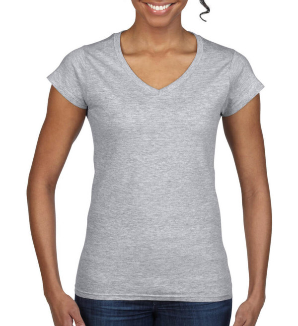 Dámské tričko Softstyle V-Neck