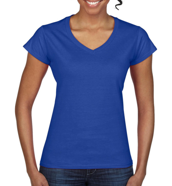 Dámské tričko Softstyle V-Neck