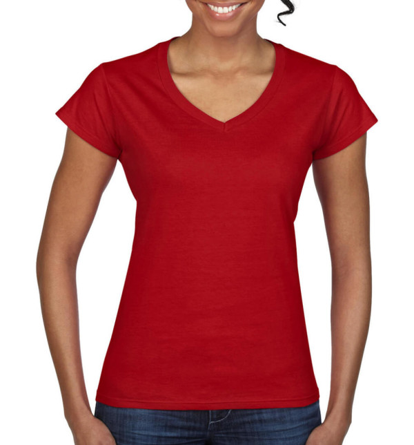 Dámské tričko Softstyle V-Neck