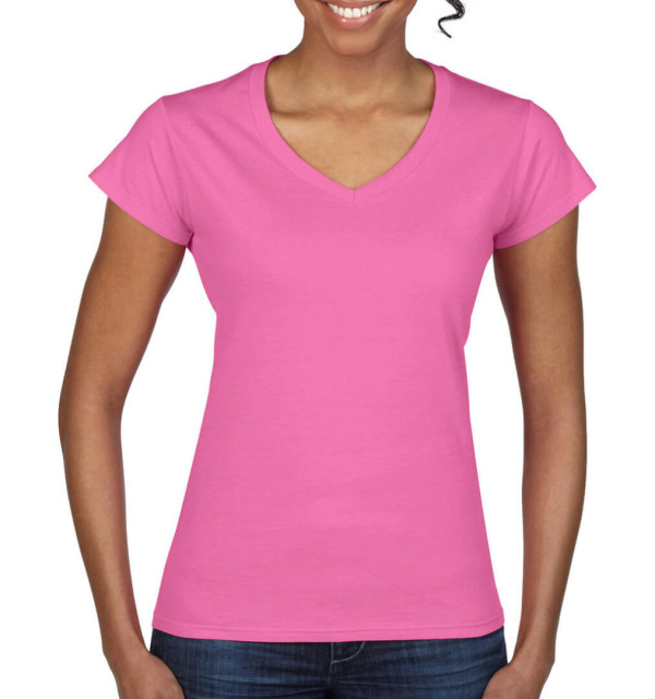 Dámské tričko Softstyle V-Neck