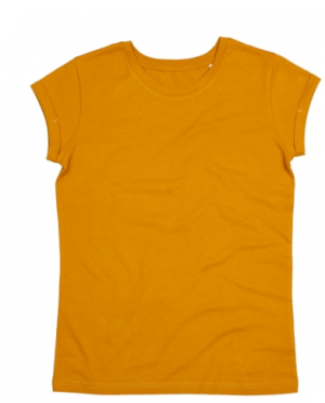 Dámský tričko Roll Sleeve - Reklamnepredmety