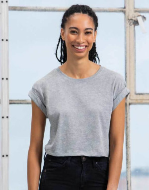 Dámské Tričko Organic Crop Top - Reklamnepredmety