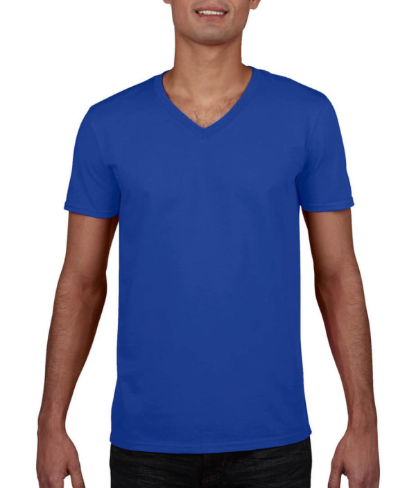 Pánské tričko Softstyle V-Neck