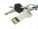 USB klíč dizajn 225 - dizajn-225-c - variant Cr dizajn-225-512MB-38